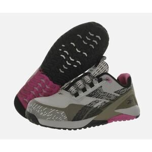 REEBOK Womens Nano X1 Adventure Work Shoes 8.5 Grey Green Comp Toe SR EH NIB